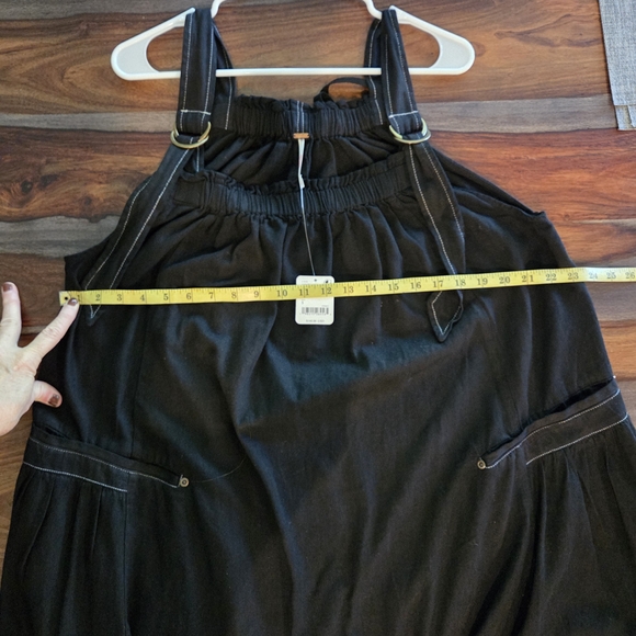 Trending Chic Free People Maxi Dress Black for Women Small Cotton NWT Awesome! - Picture 8 of 11